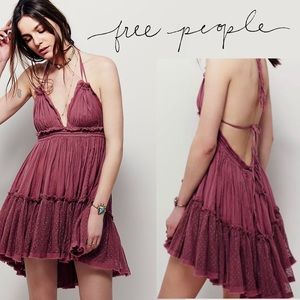NWT RARE Free People 100 Degree Mini Dress